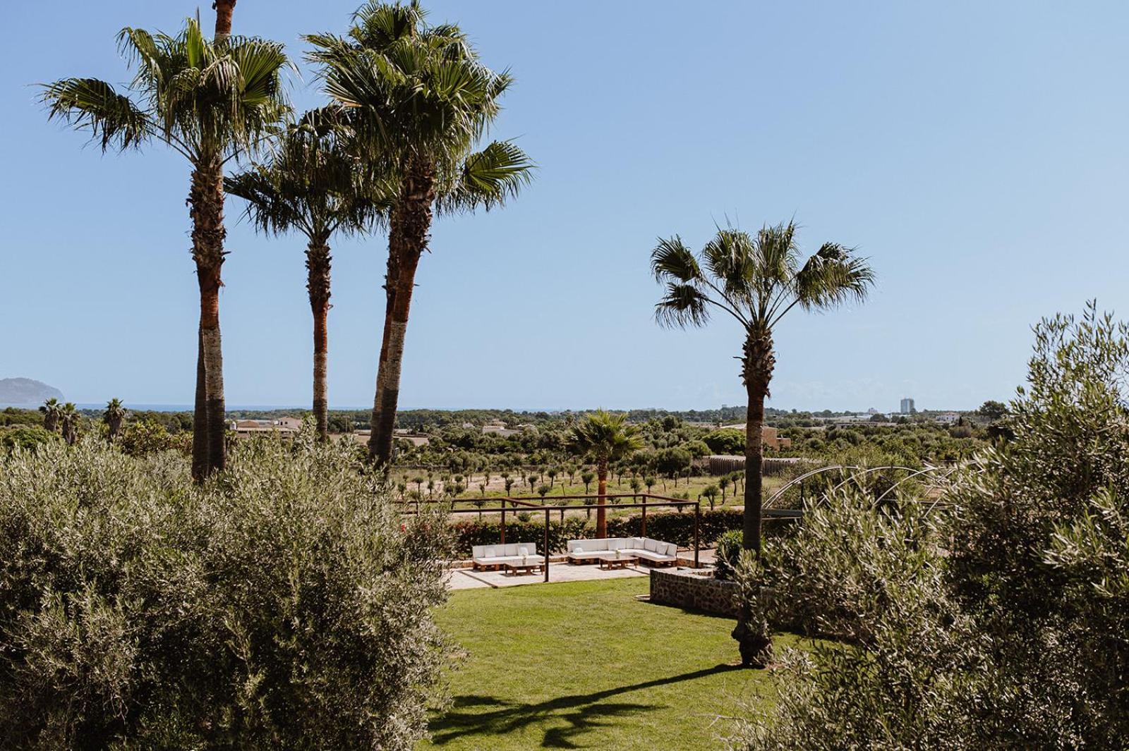 Villa Sa Talaia Blanca Muro Exterior foto