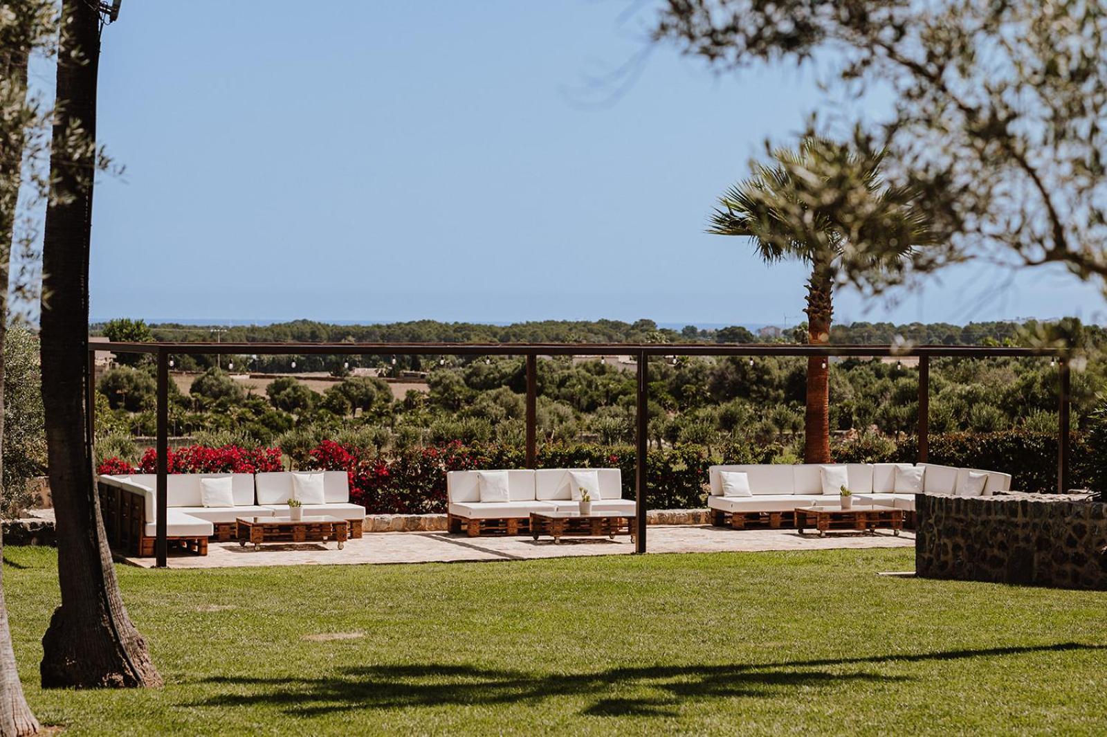 Villa Sa Talaia Blanca Muro Exterior foto