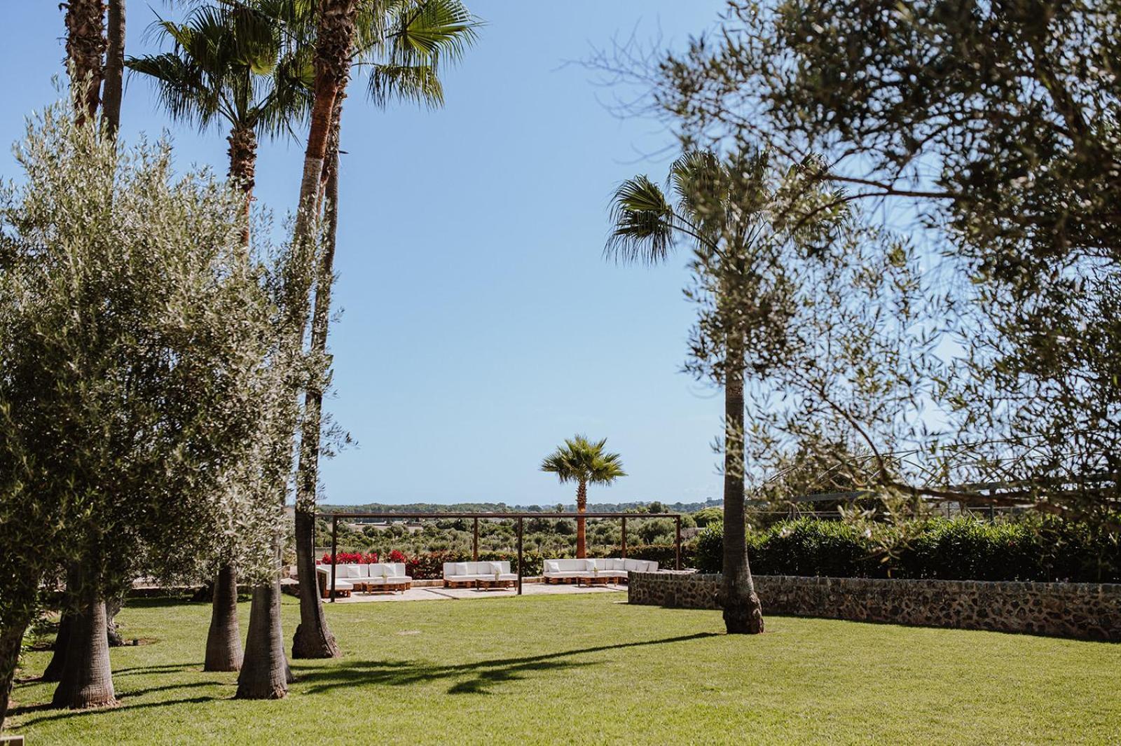 Villa Sa Talaia Blanca Muro Exterior foto
