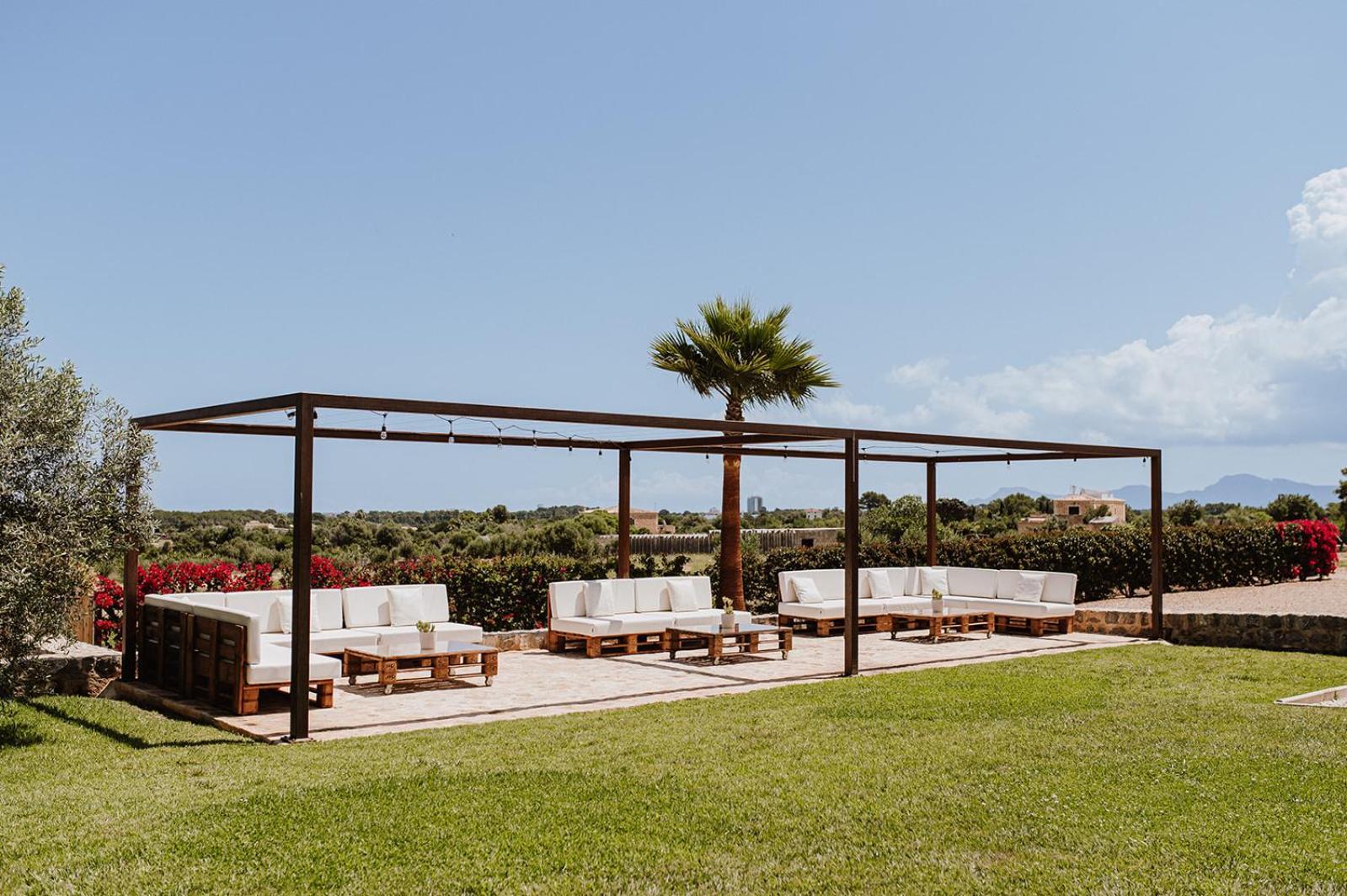 Villa Sa Talaia Blanca Muro Exterior foto