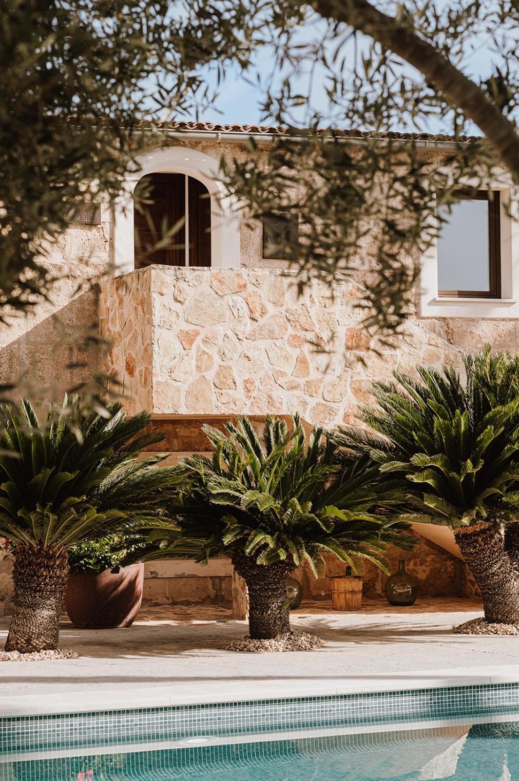 Villa Sa Talaia Blanca Muro Exterior foto