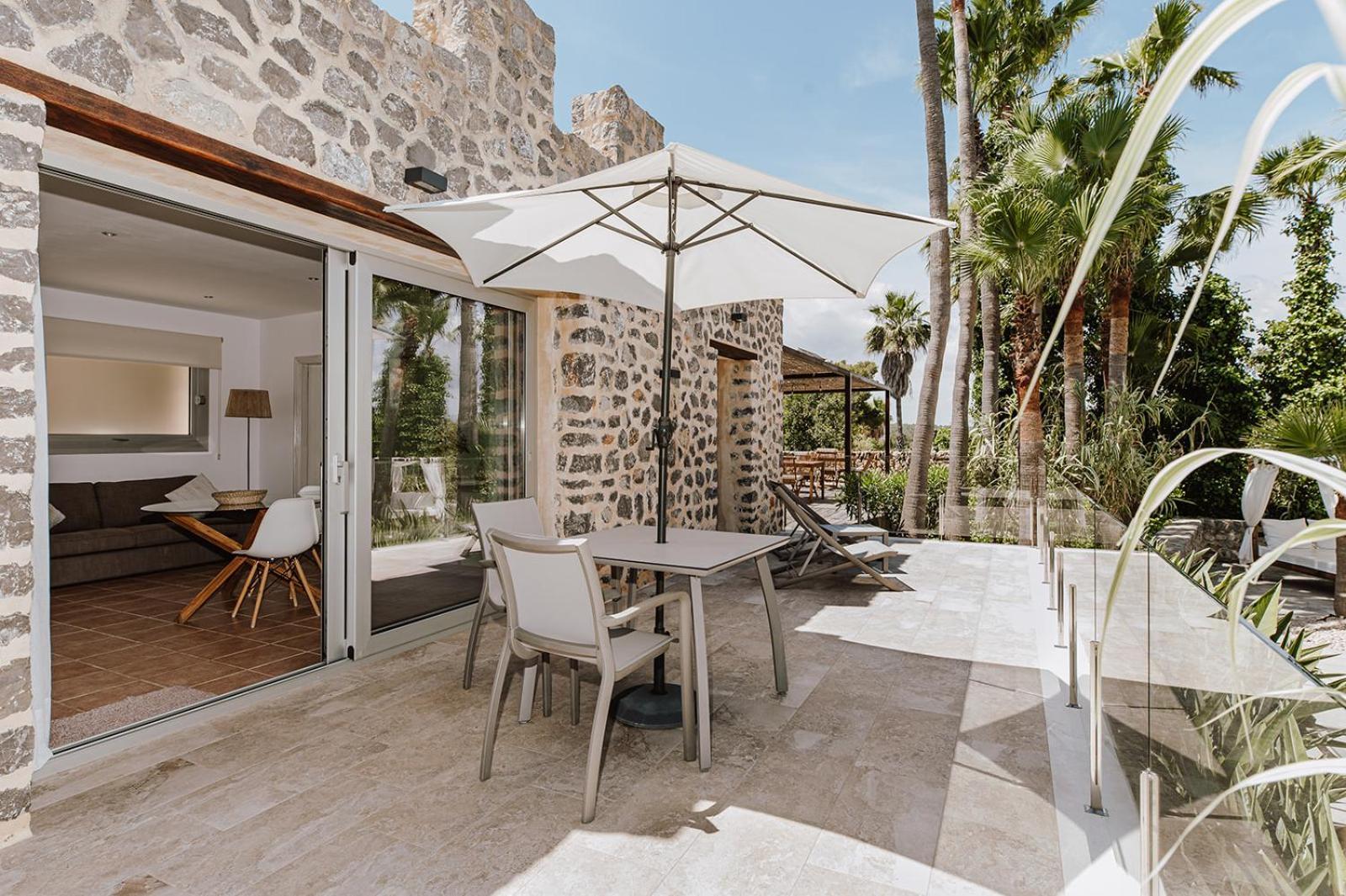 Villa Sa Talaia Blanca Muro Habitación foto
